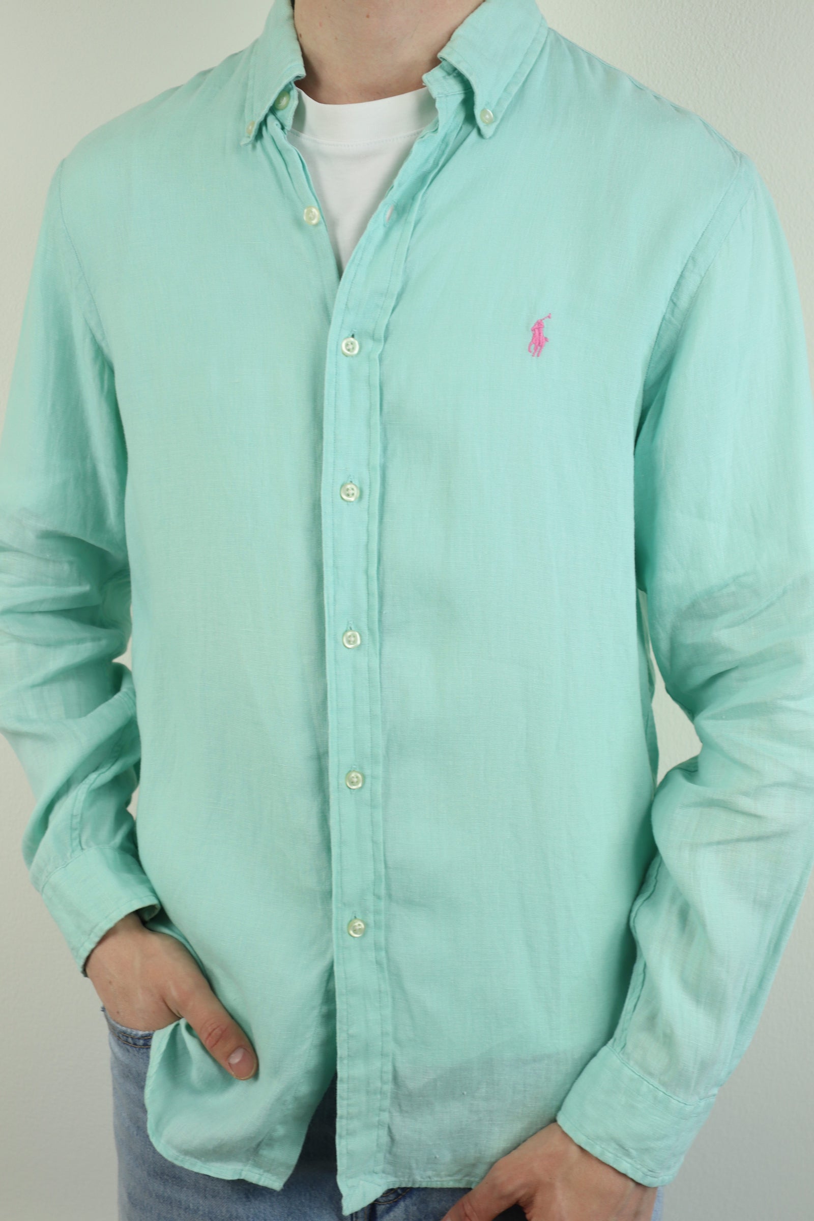 Ralph Lauren linnen overhemd - M