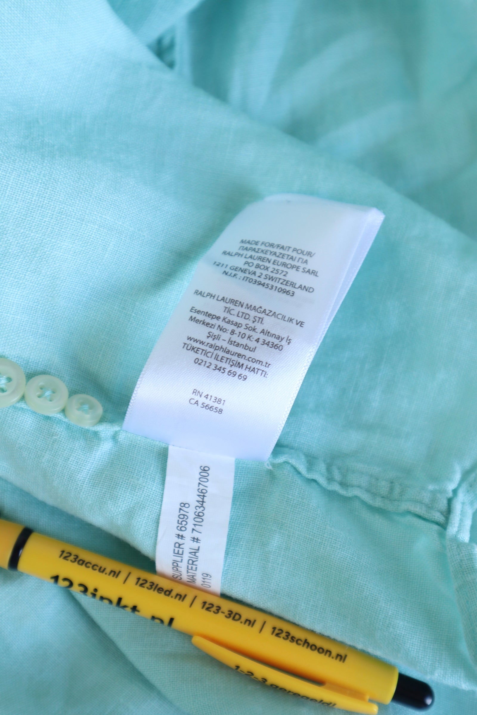 Ralph Lauren linnen overhemd - M