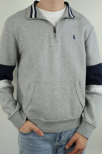 Ralph Lauren trui met kwart rits - M