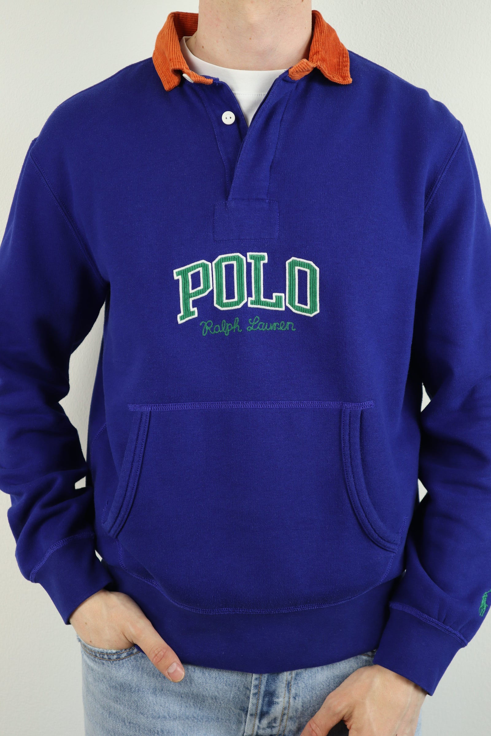 Ralph Lauren rugby polo sweater - S