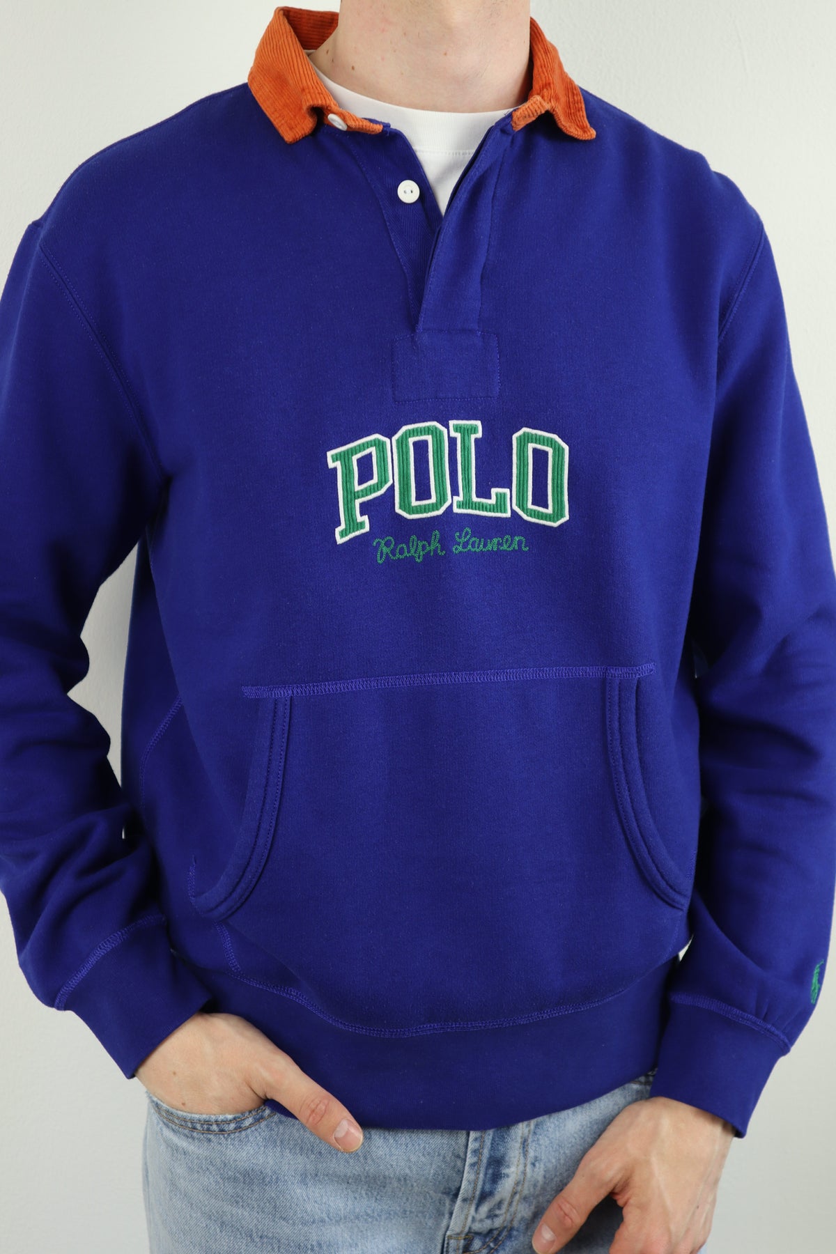 Ralph Lauren rugby polo sweater - S