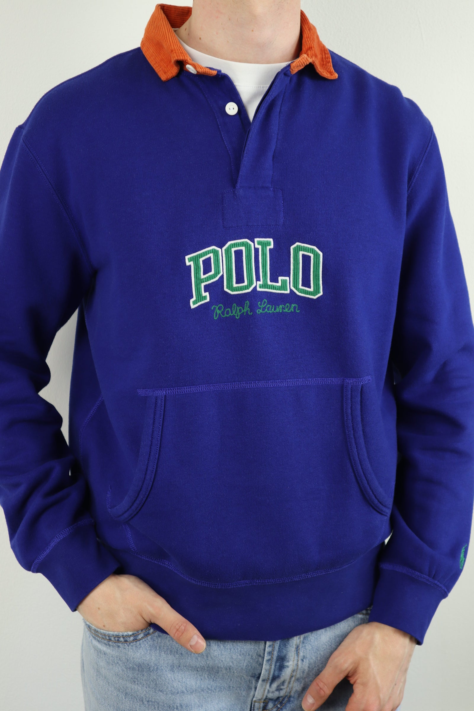 Ralph Lauren rugby polo sweater - S