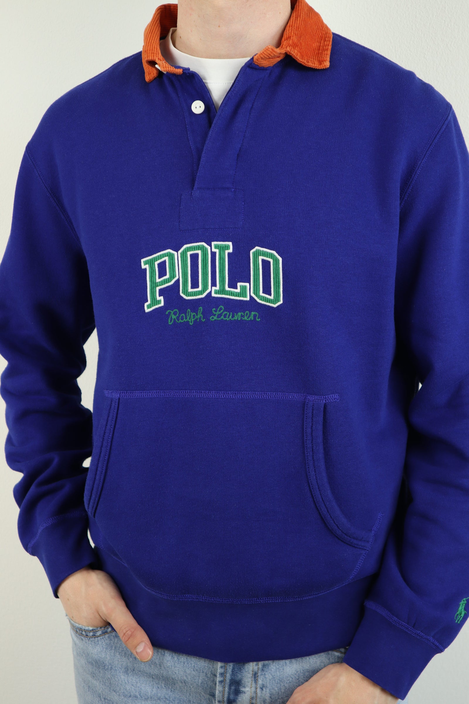 Ralph Lauren rugby polo sweater - S