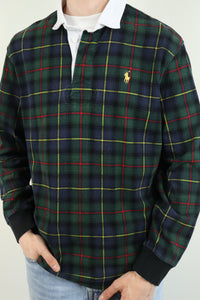 Ralph Lauren (rugby) polo shirt met lange mouw - L