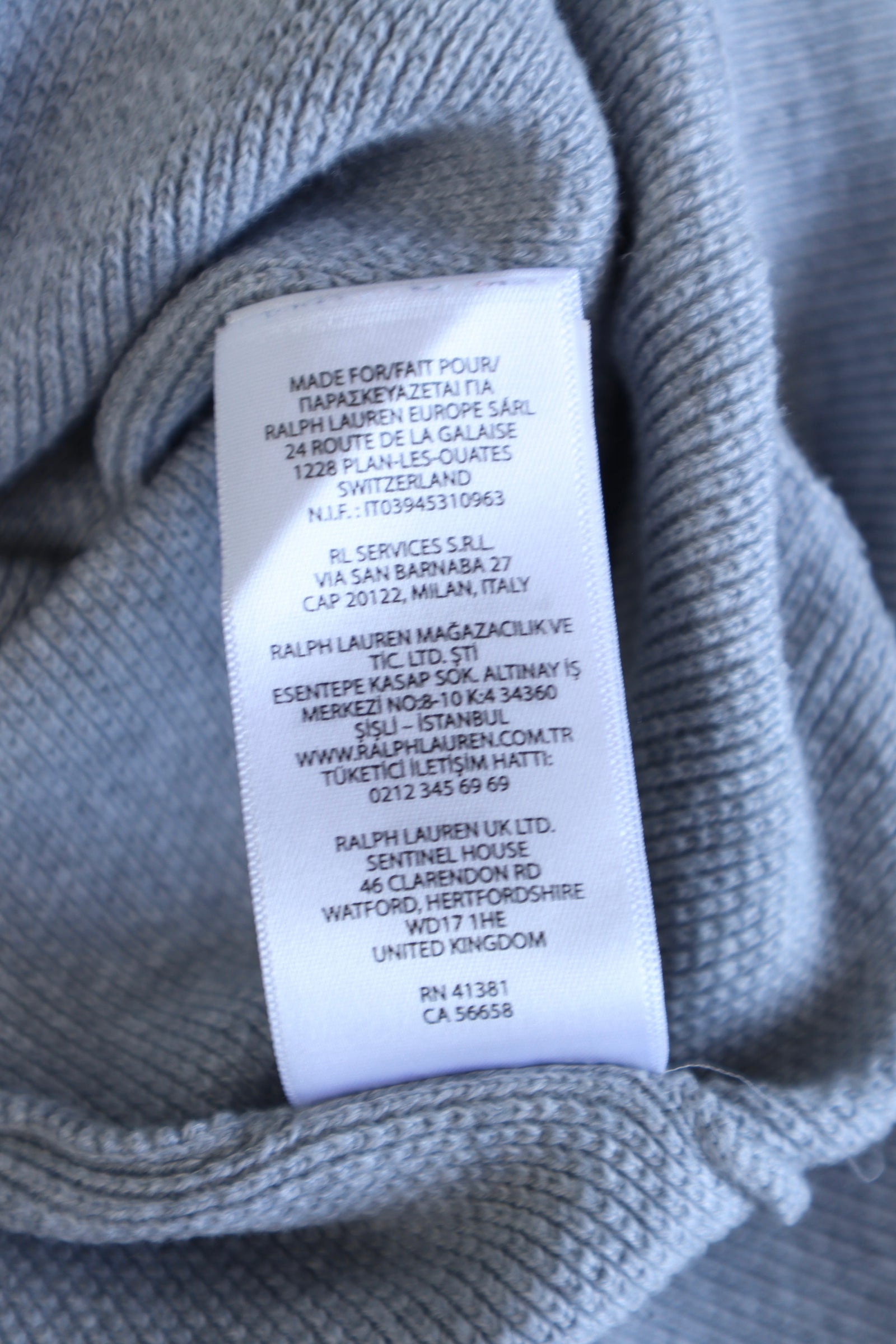 Ralph Lauren quarter zip - L/XL