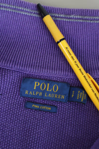 Ralph Lauren trui met kwart rits - S