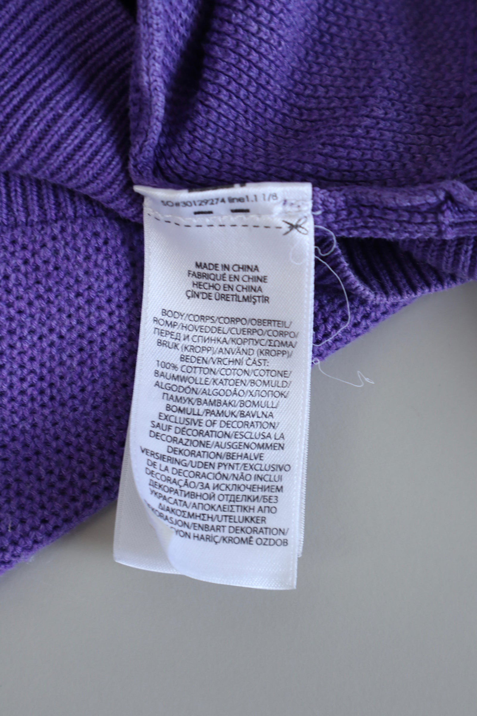 Ralph Lauren quarter zip - S