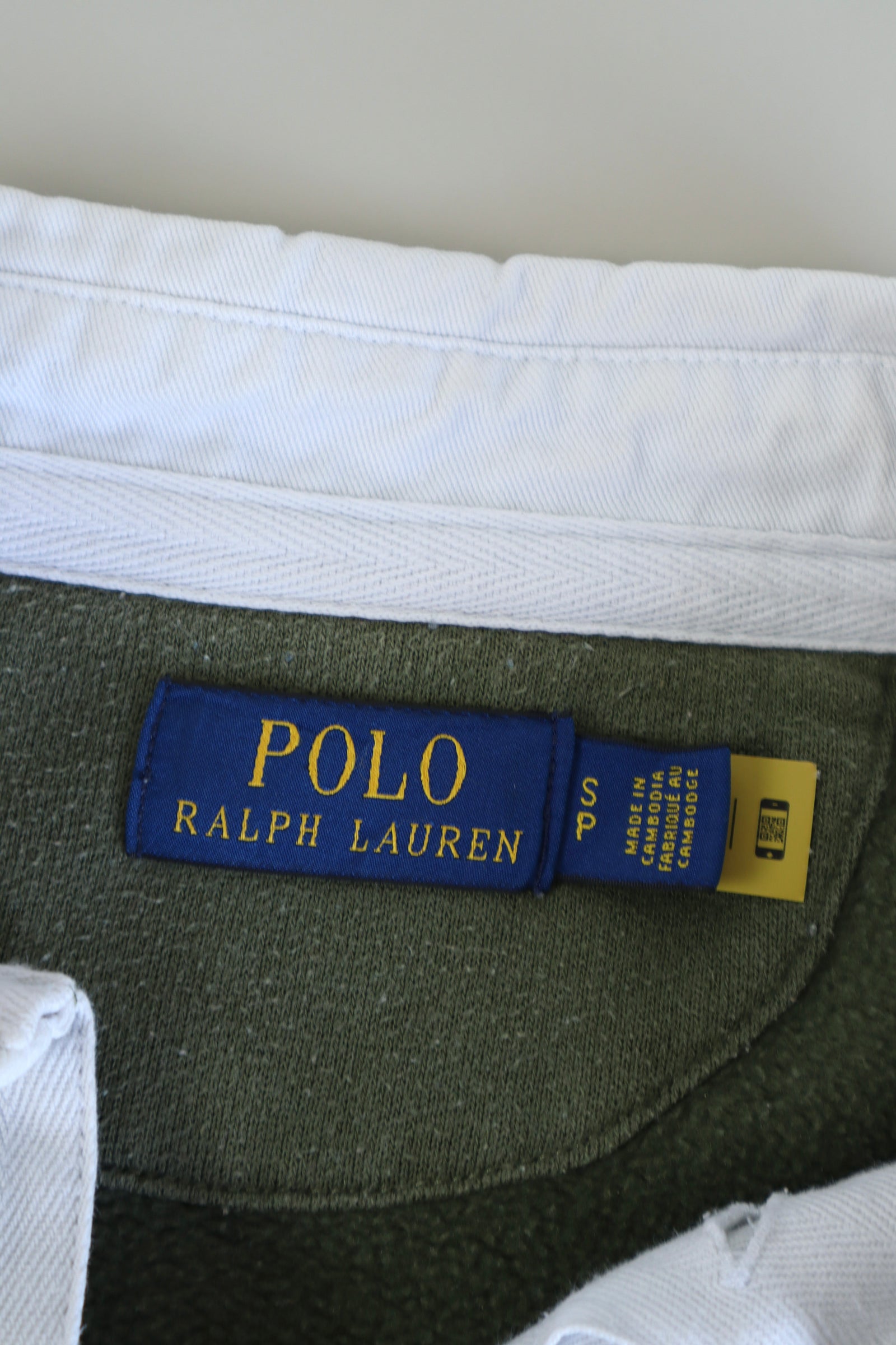Ralph Lauren rugby polo sweater - S