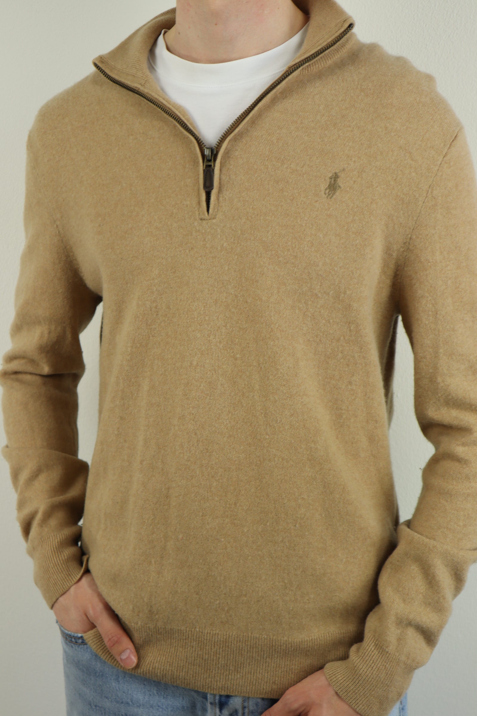 Ralph Lauren wollen quarter zip - L