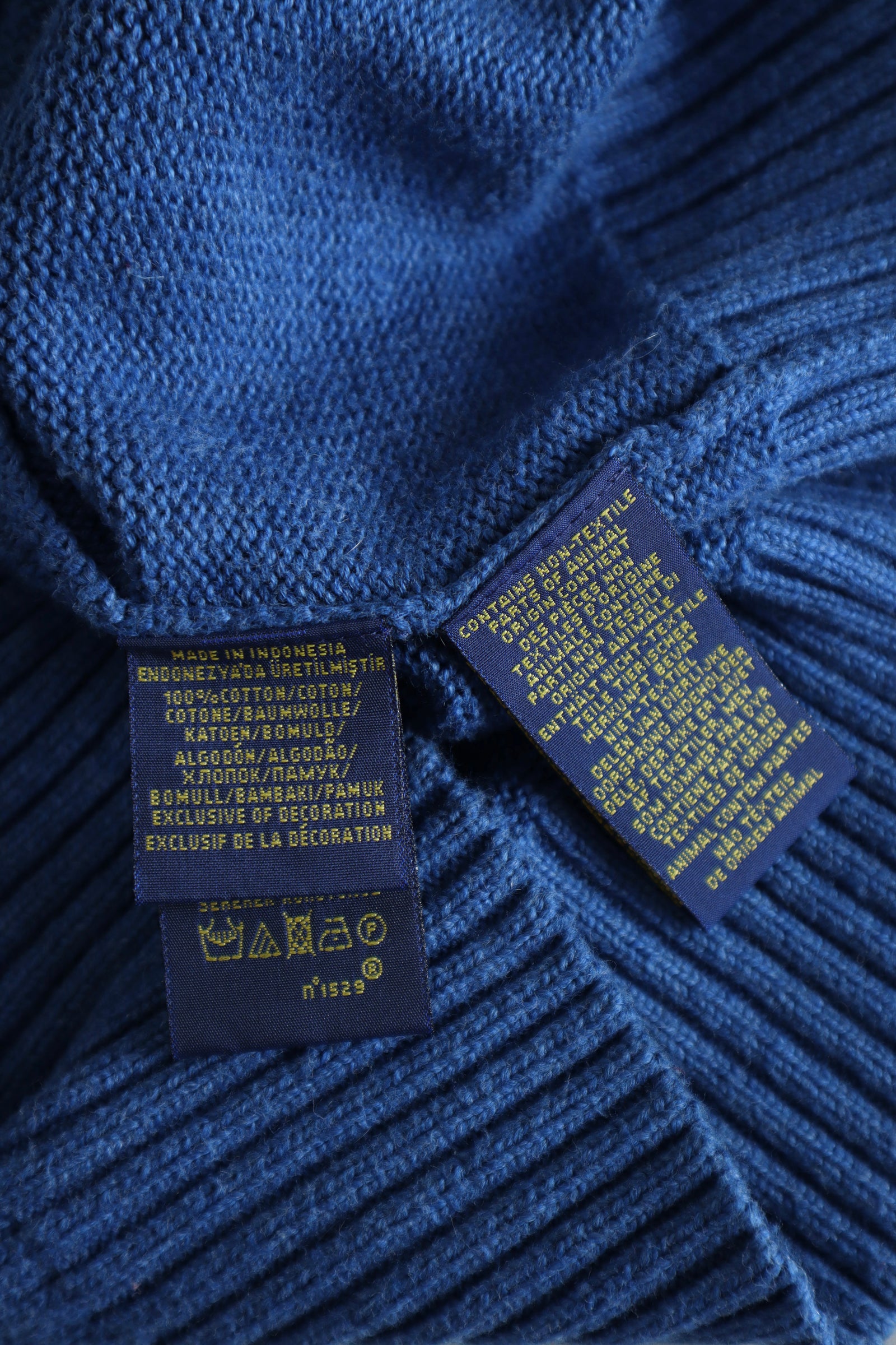 Ralph Lauren trui met knoopsluiting - M
