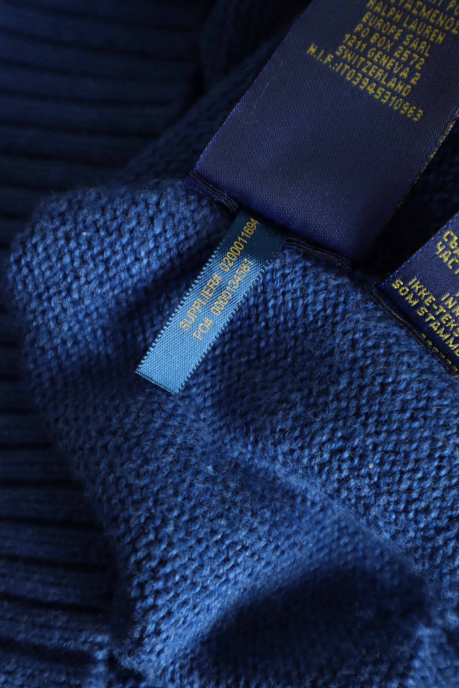 Ralph Lauren trui met knoopsluiting - M