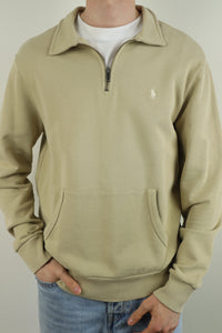 Ralph Lauren trui met kwart rits - M
