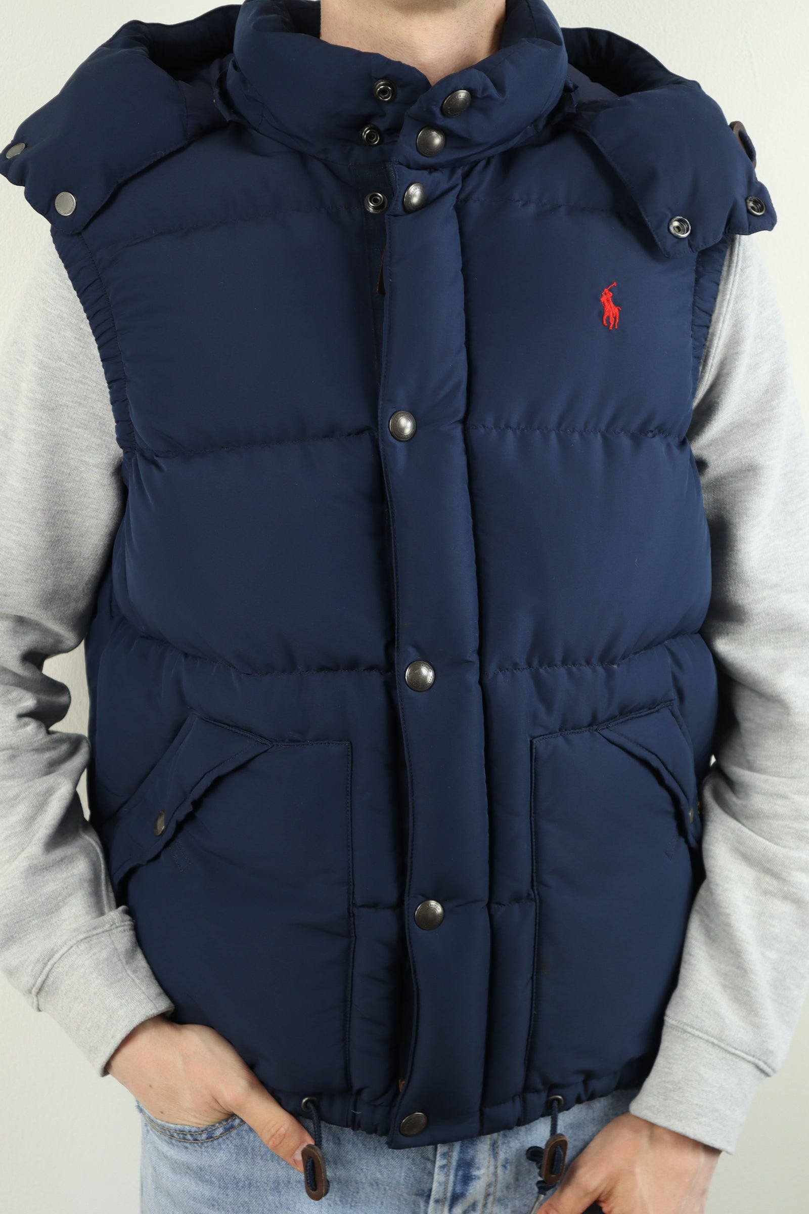 Ralph Lauren bodywarmer met capuchon - L