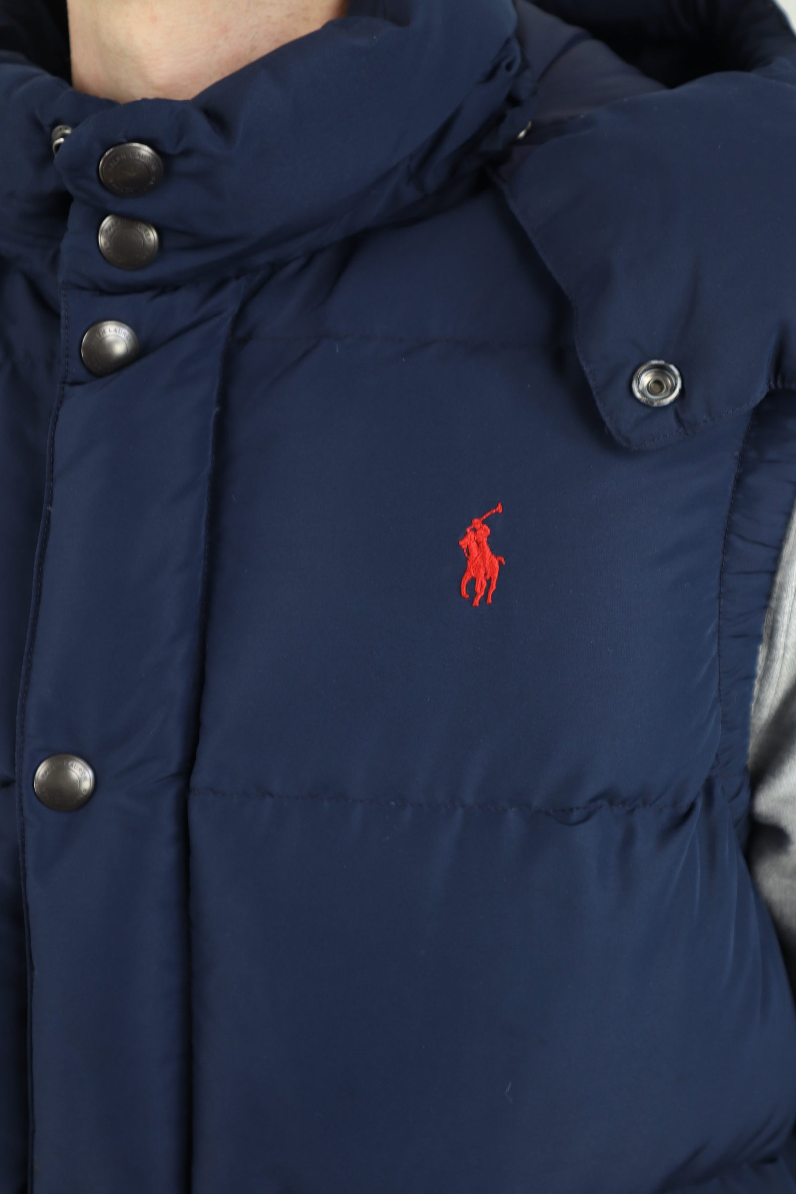Ralph Lauren bodywarmer met capuchon - L