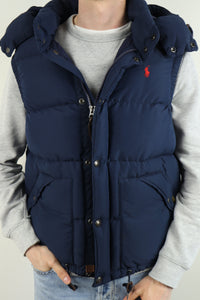 Ralph Lauren bodywarmer met capuchon - L
