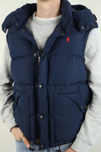 Ralph Lauren bodywarmer met capuchon - L