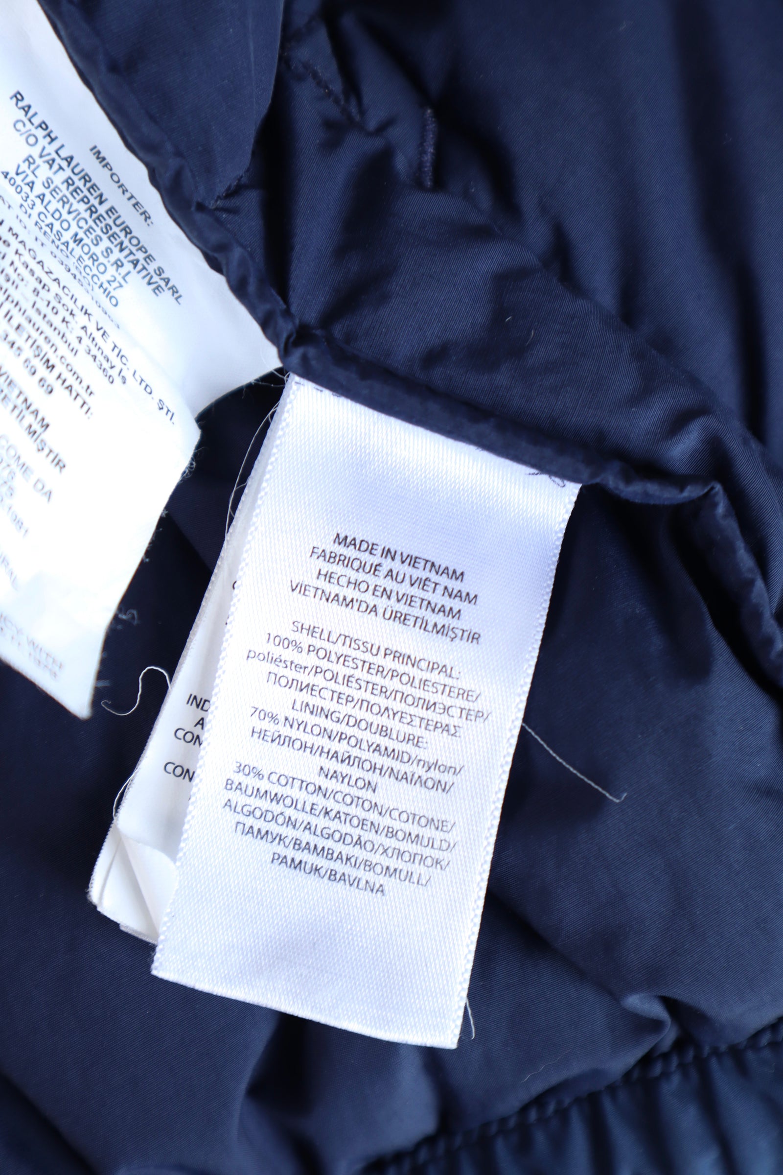 Ralph Lauren bodywarmer met capuchon - L