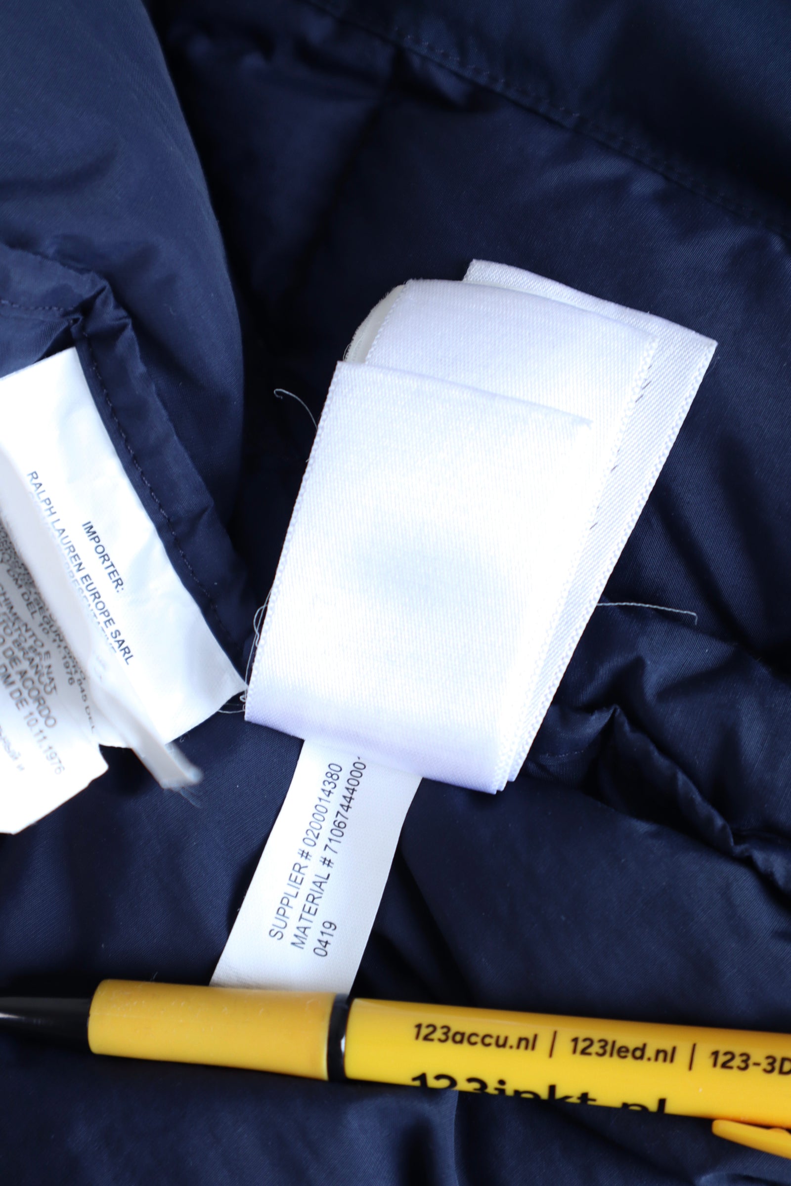 Ralph Lauren bodywarmer met capuchon - L