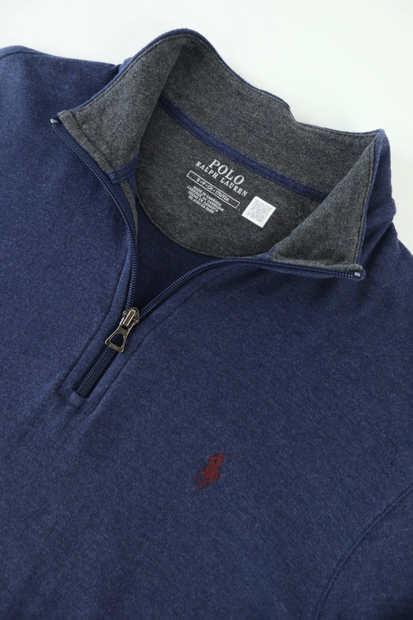 Ralph Lauren trui met kwart rits - S