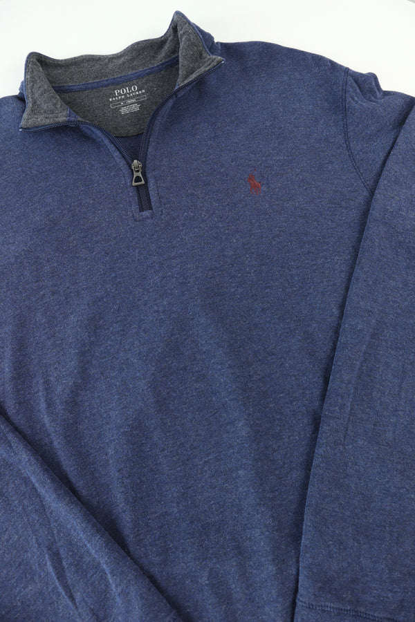 Ralph Lauren trui met kwart rits - M