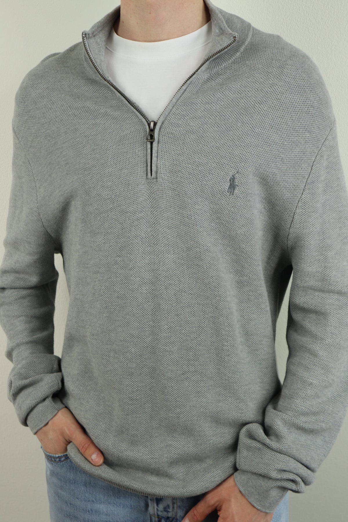 Ralph Lauren trui met kwart rits - XL