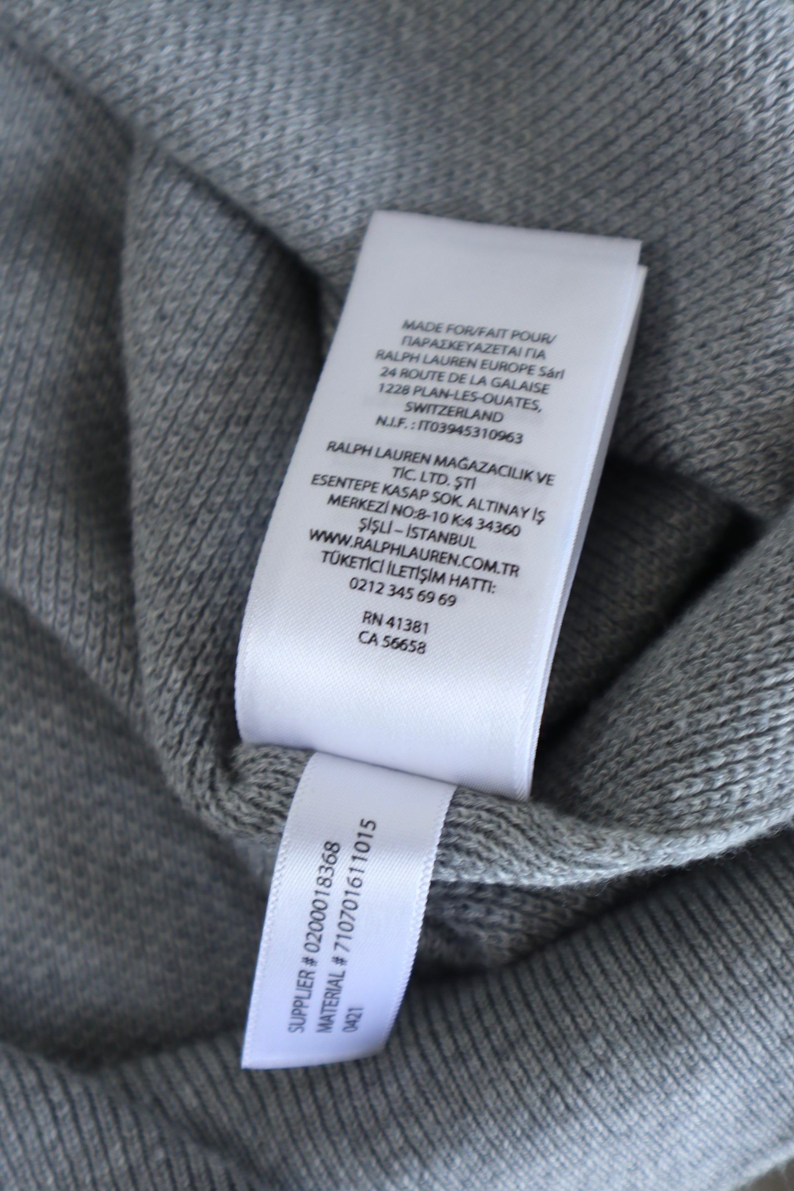 Ralph Lauren quarter zip - XL