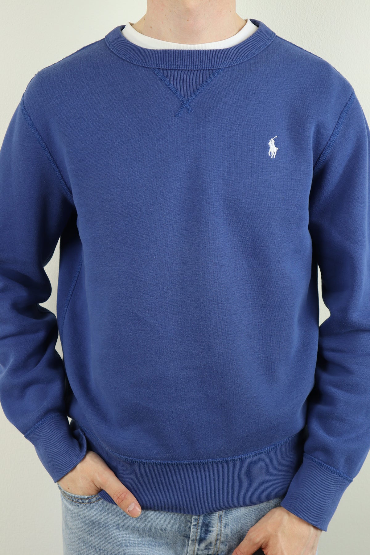 Ralph Lauren trui met ronde hals - S