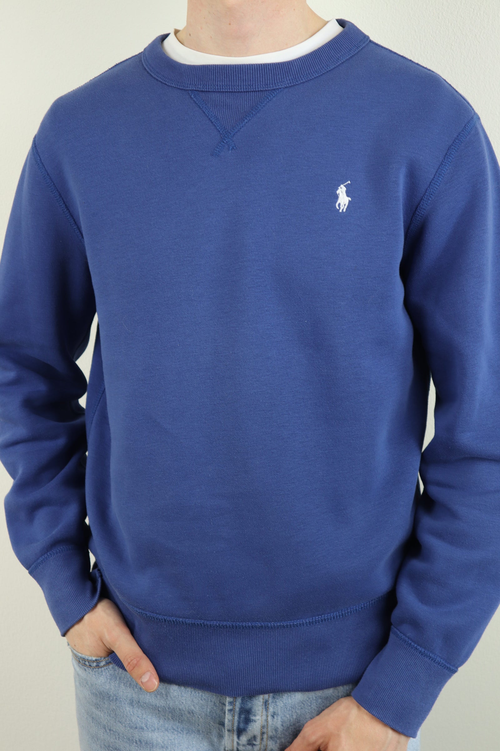 Ralph Lauren trui met ronde hals - S