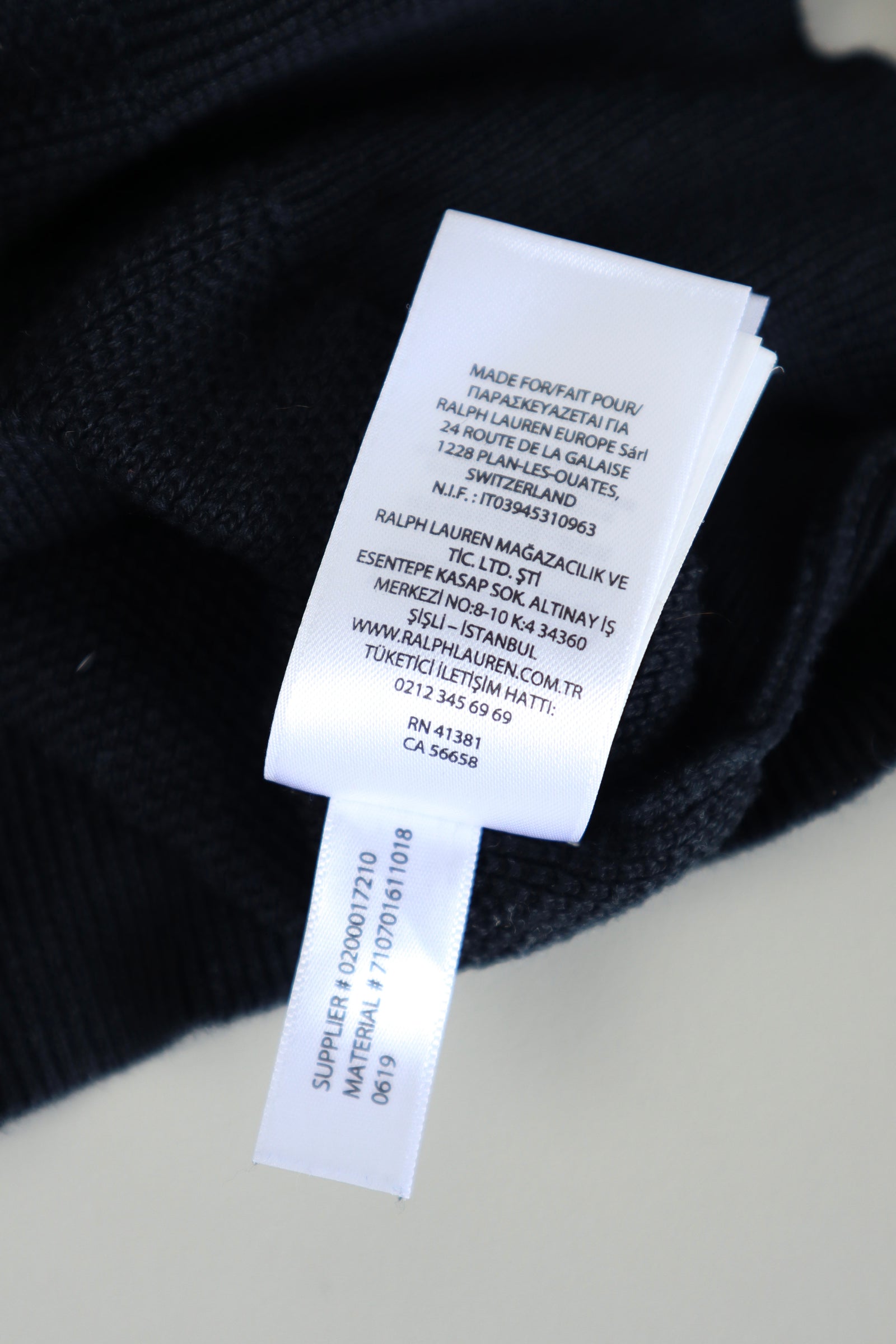 Ralph Lauren quarter zip - S