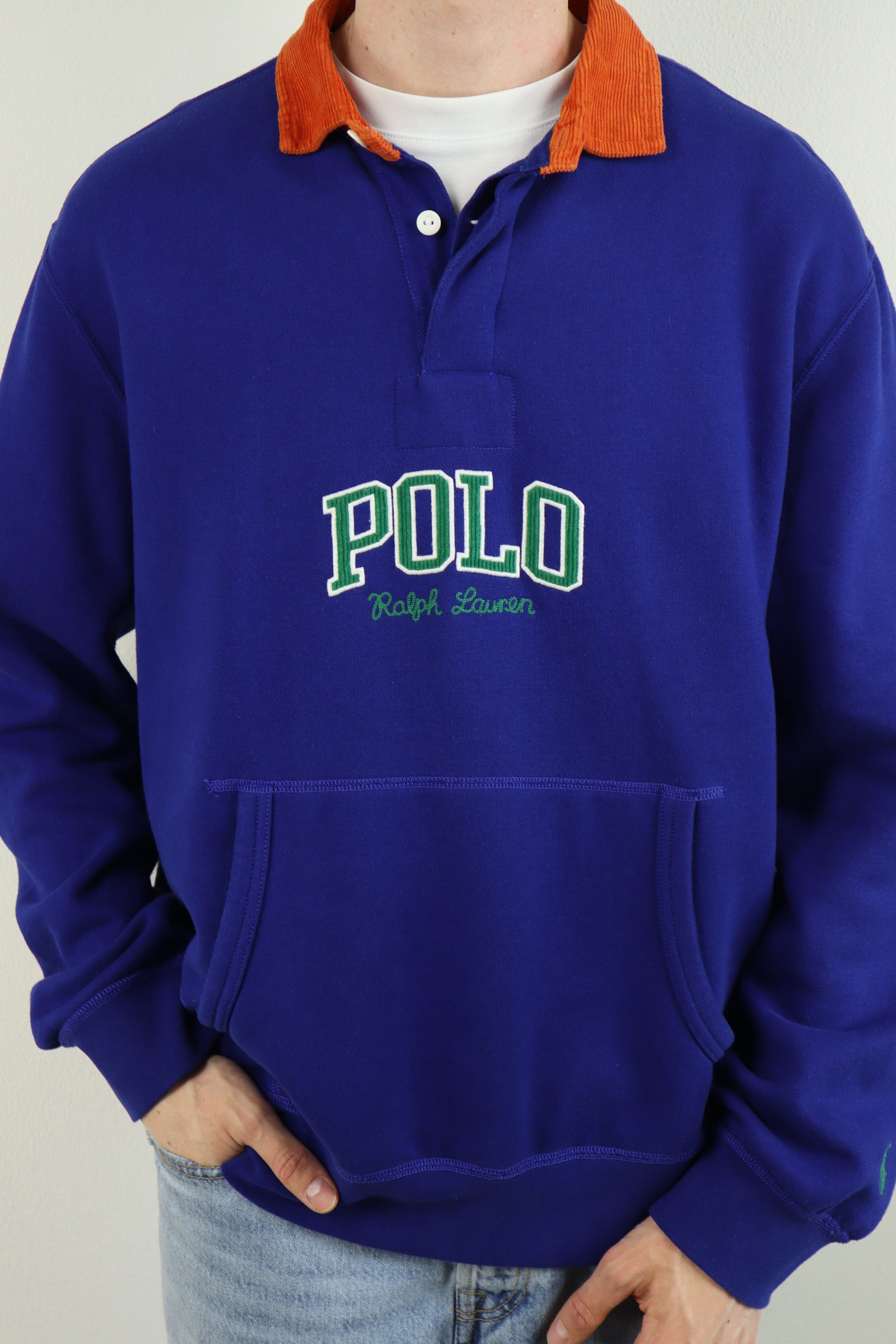 Ralph Lauren trui met ronde hals - L