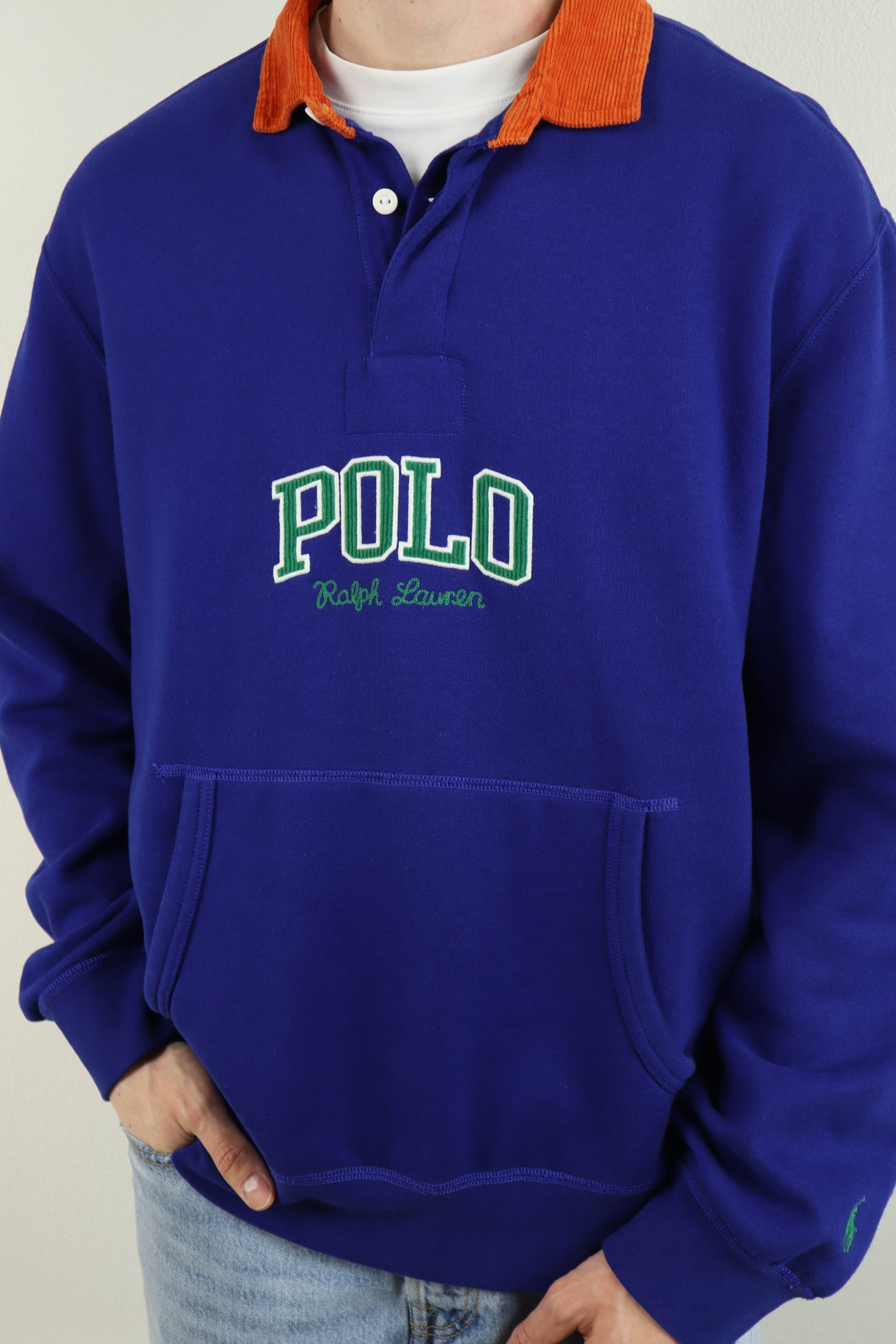Ralph Lauren trui met ronde hals - L
