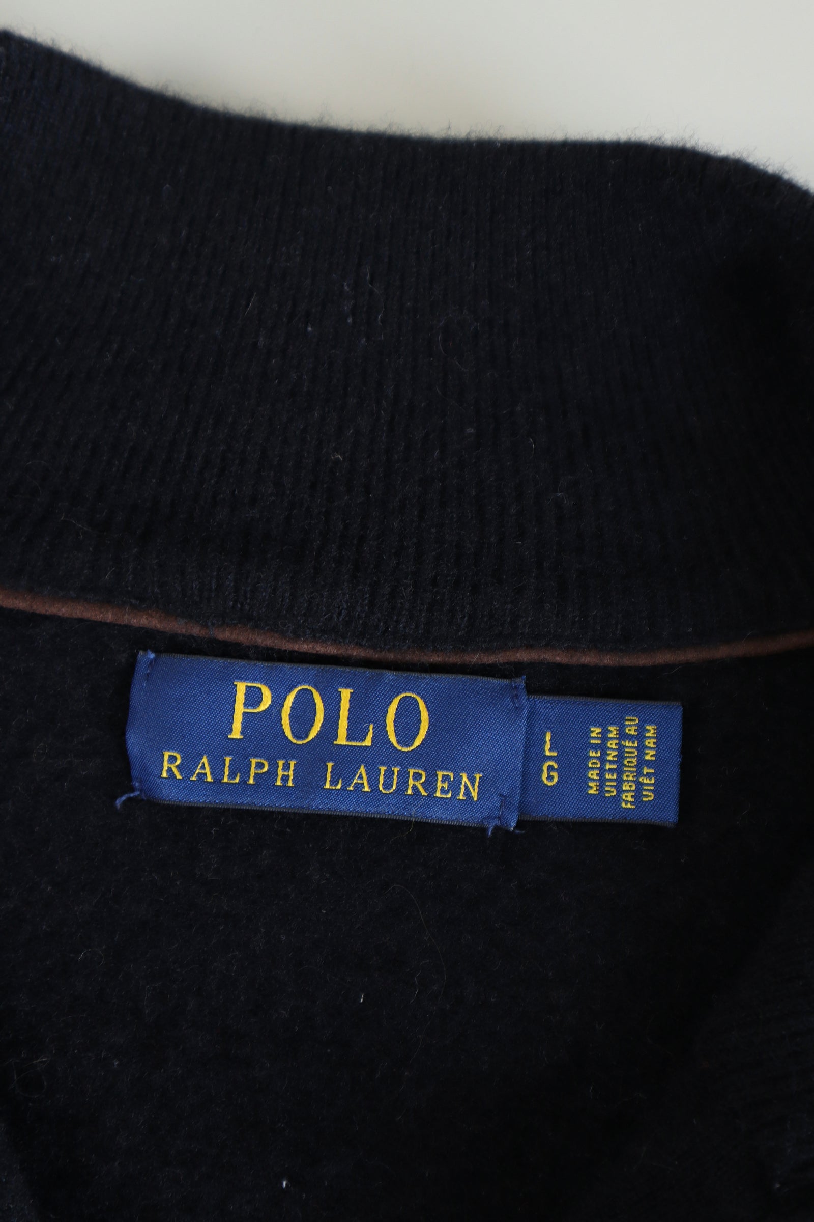 Ralph Lauren wollen quarter zip - L