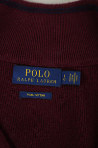Ralph Lauren trui met kwart rits - L