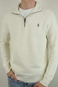 Ralph Lauren trui met kwart rits - L