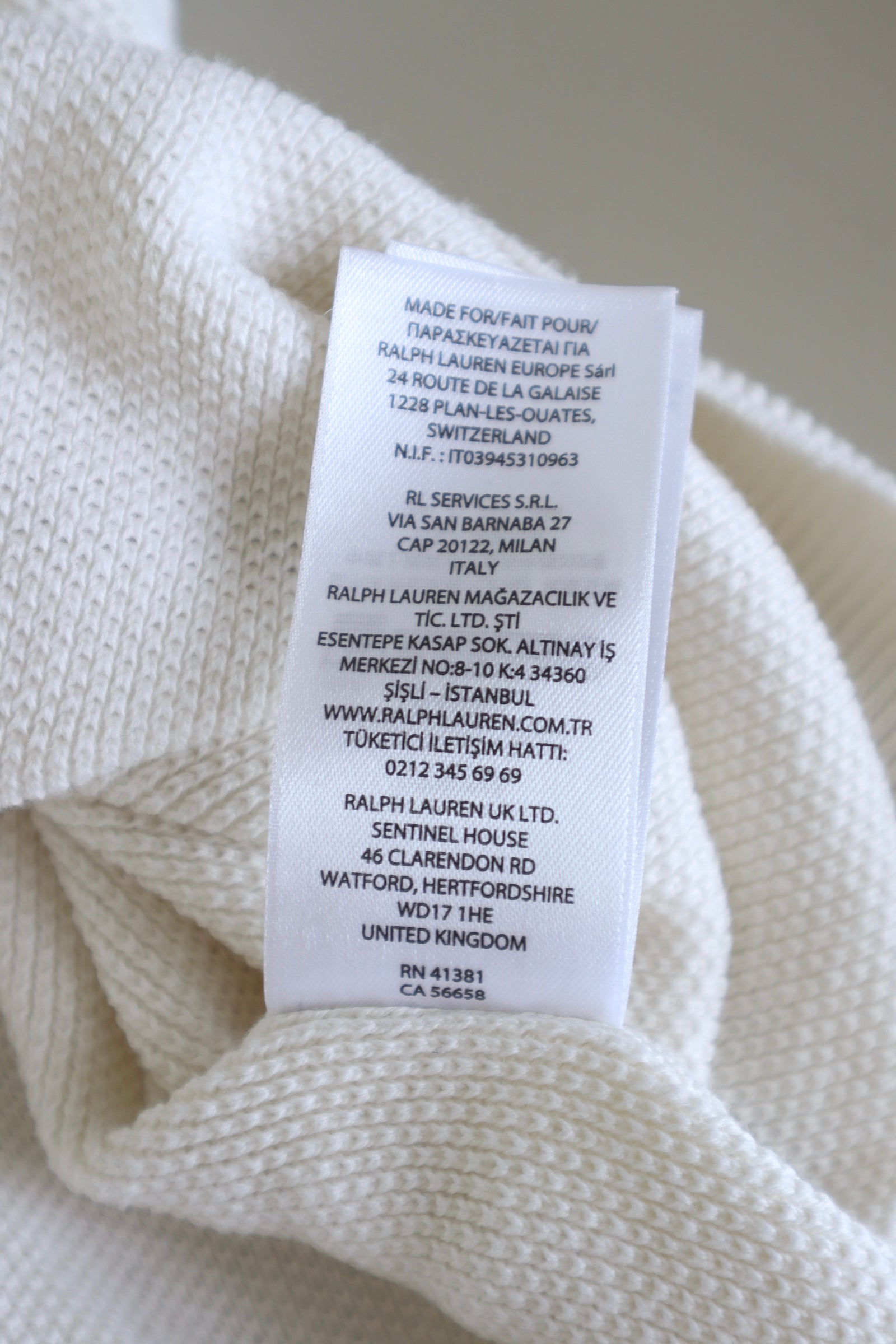 Ralph Lauren quarter zip - L