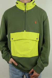 Ralph Lauren trui/jas met kwart rits - XL