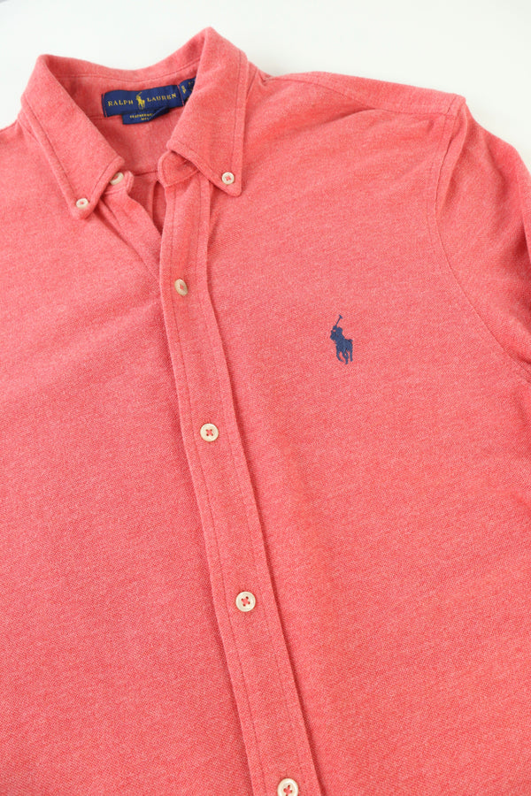 Ralph Lauren overhemd featherweight mesh - S