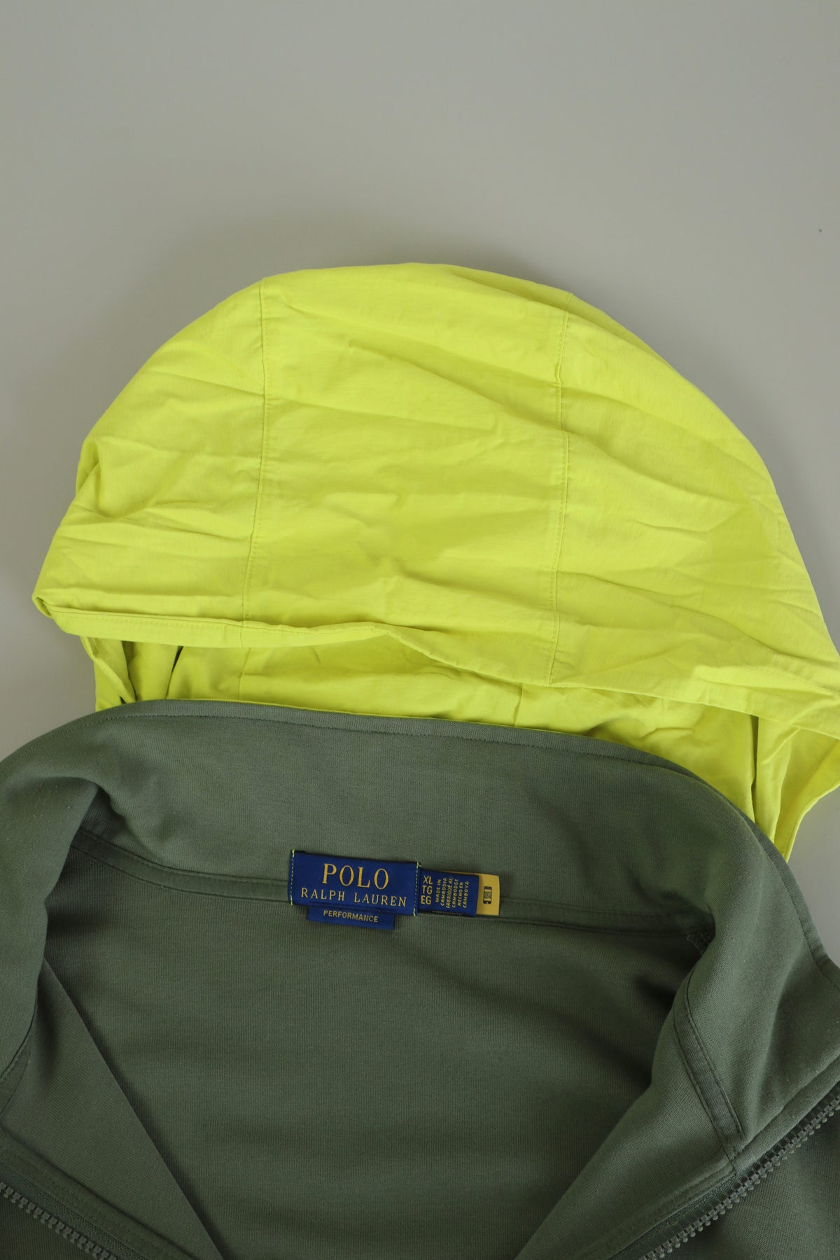 Ralph Lauren trui/jas met kwart rits - XL