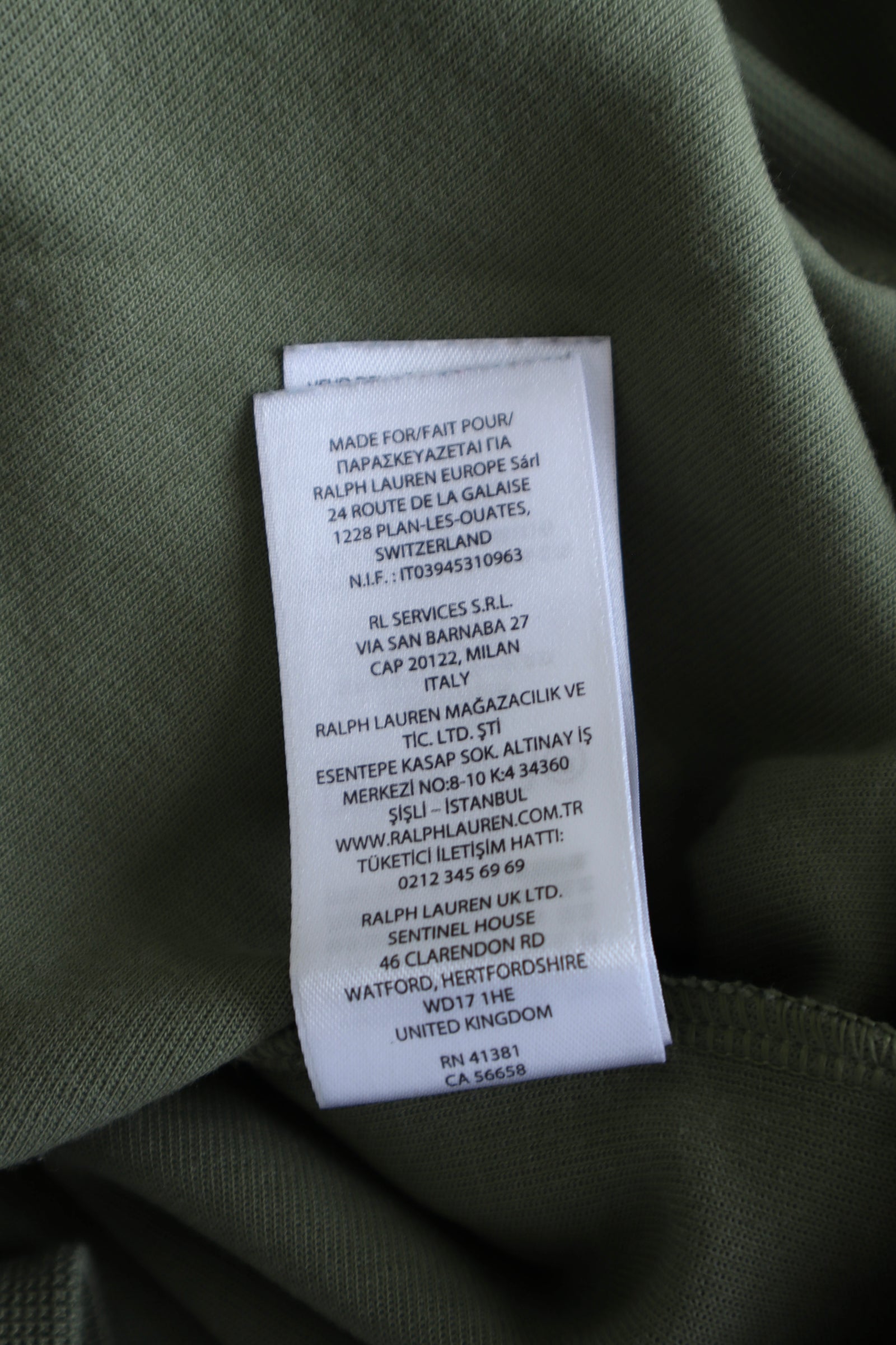 Ralph Lauren quarter zip - XL