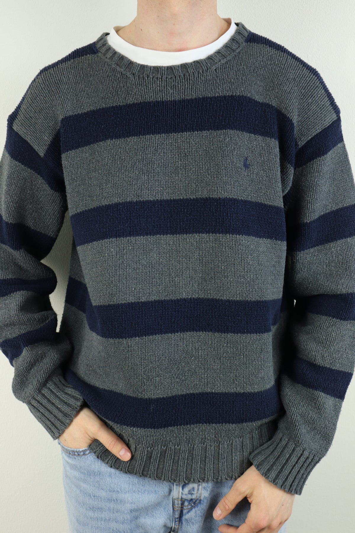 Ralph Lauren trui met ronde hals - L