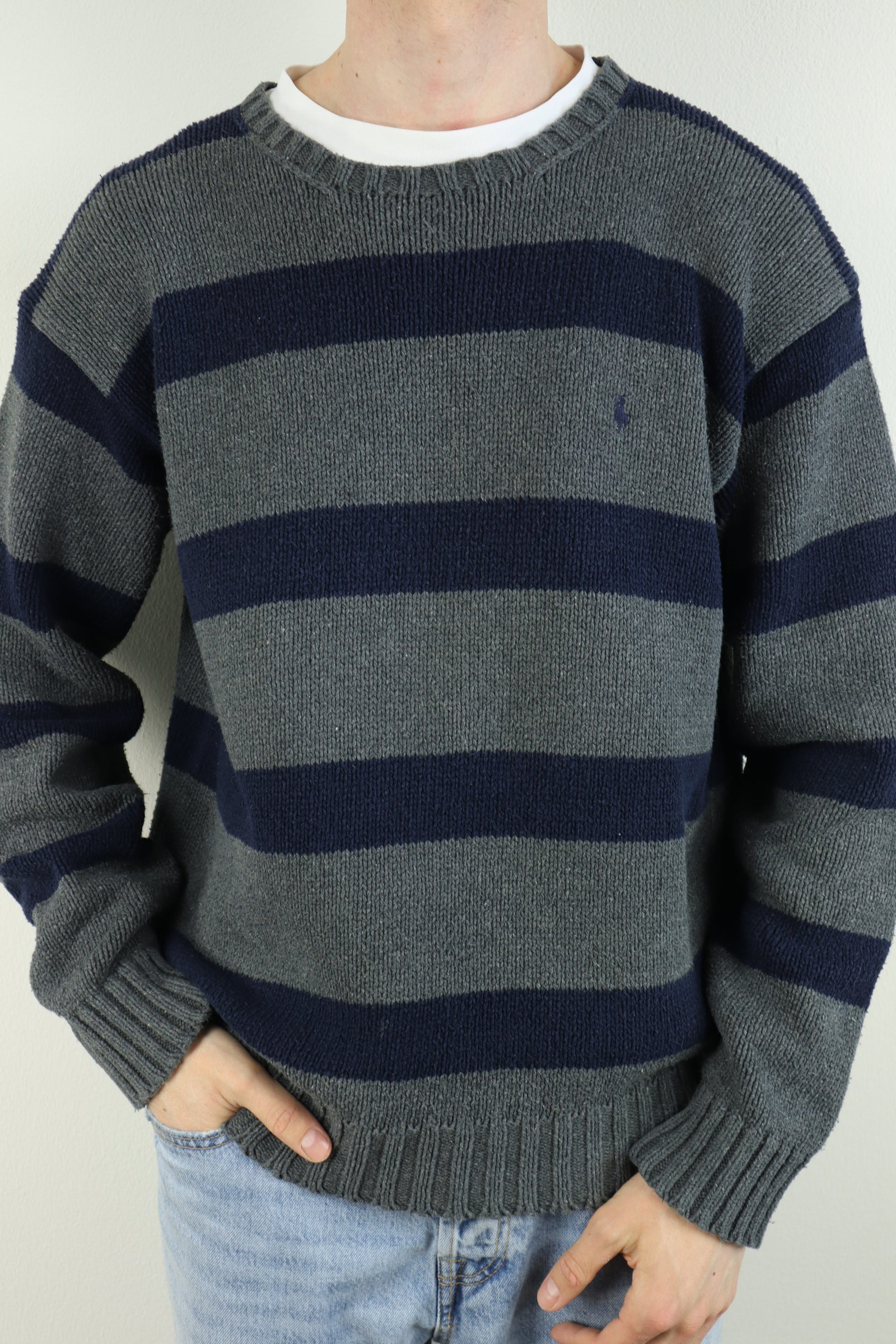 Ralph Lauren trui met ronde hals - L