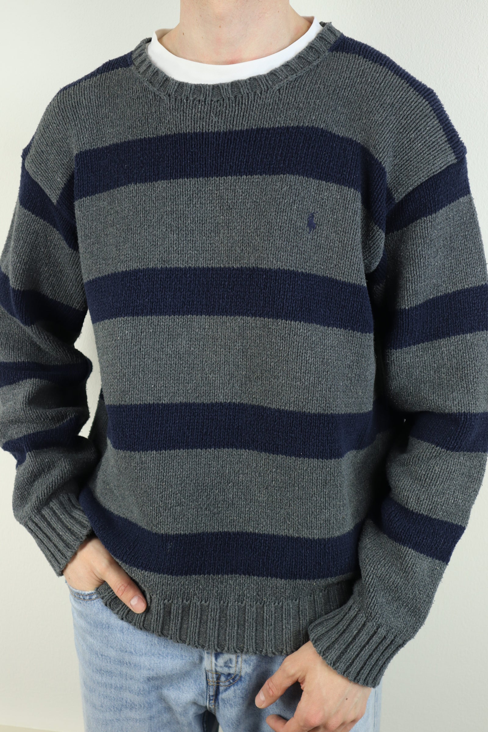 Ralph Lauren trui met ronde hals - L