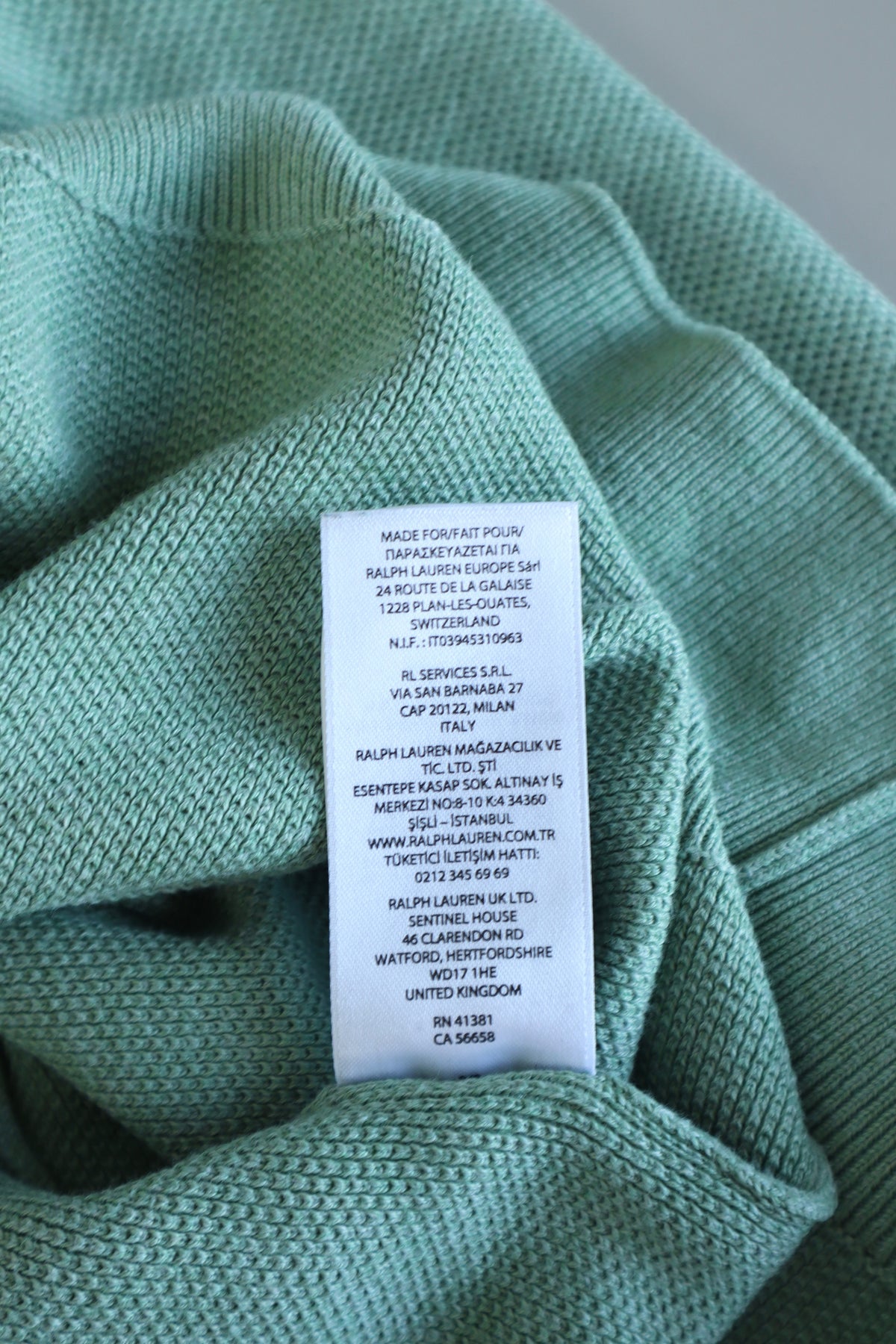 Ralph Lauren trui met kwart rits - XL
