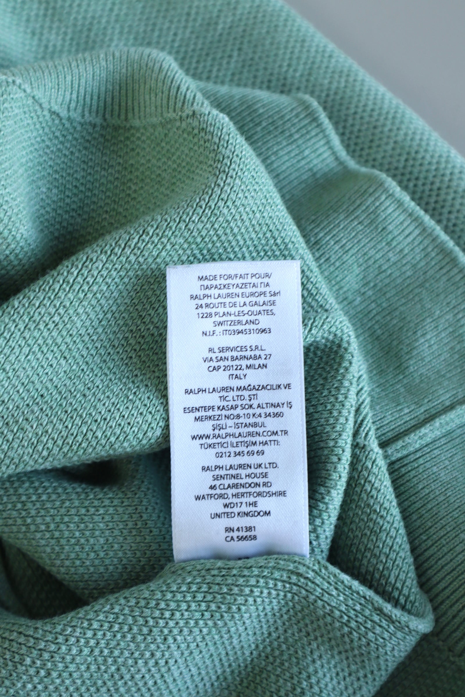 Ralph Lauren quarter zip - XL