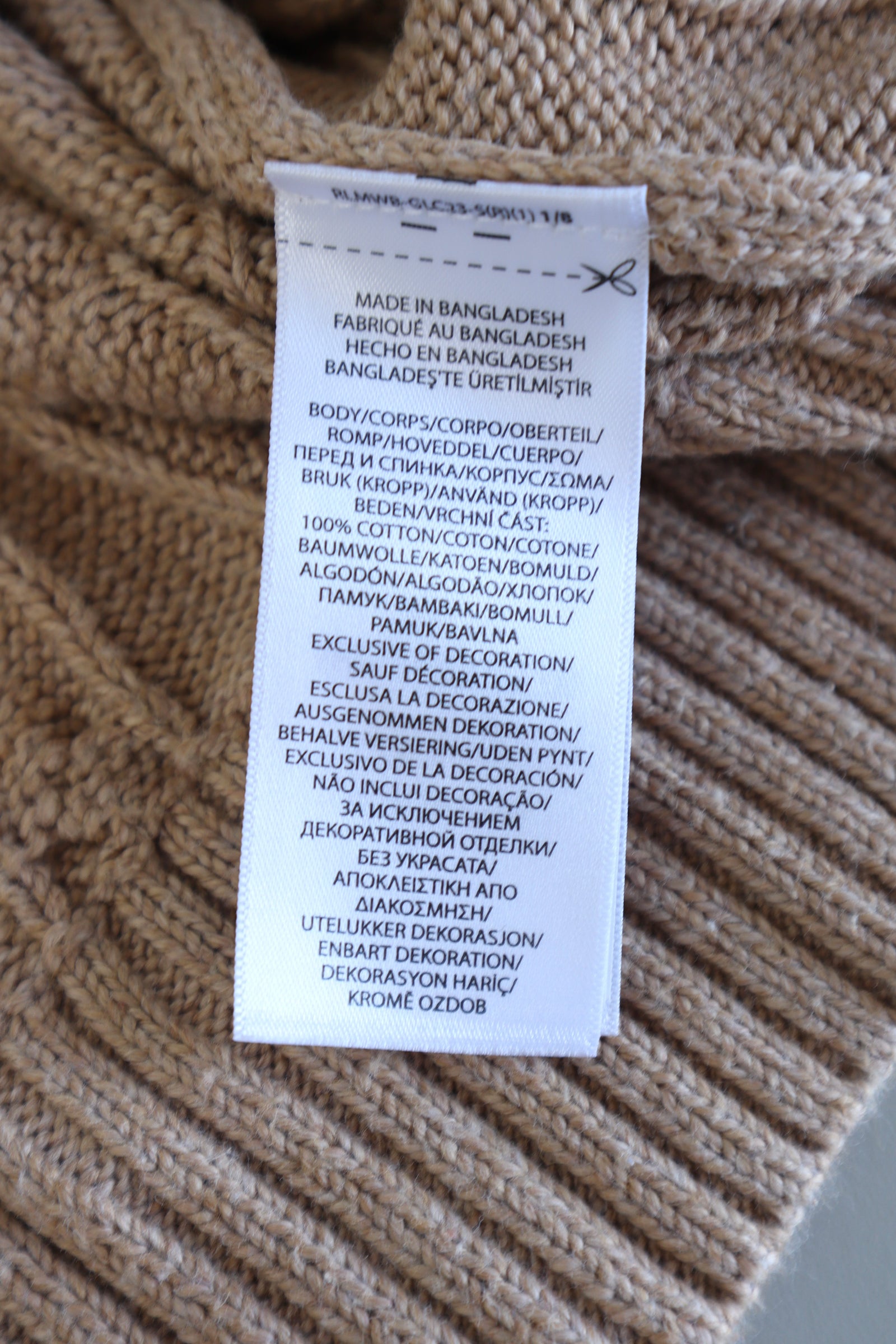 Ralph Lauren kabeltrui - XL