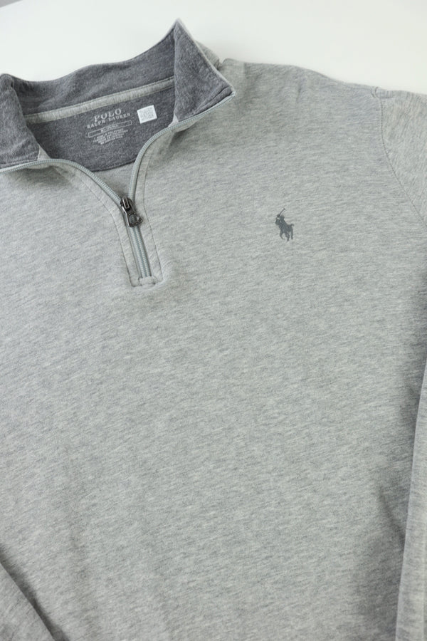 Ralph Lauren trui met kwart rits - M