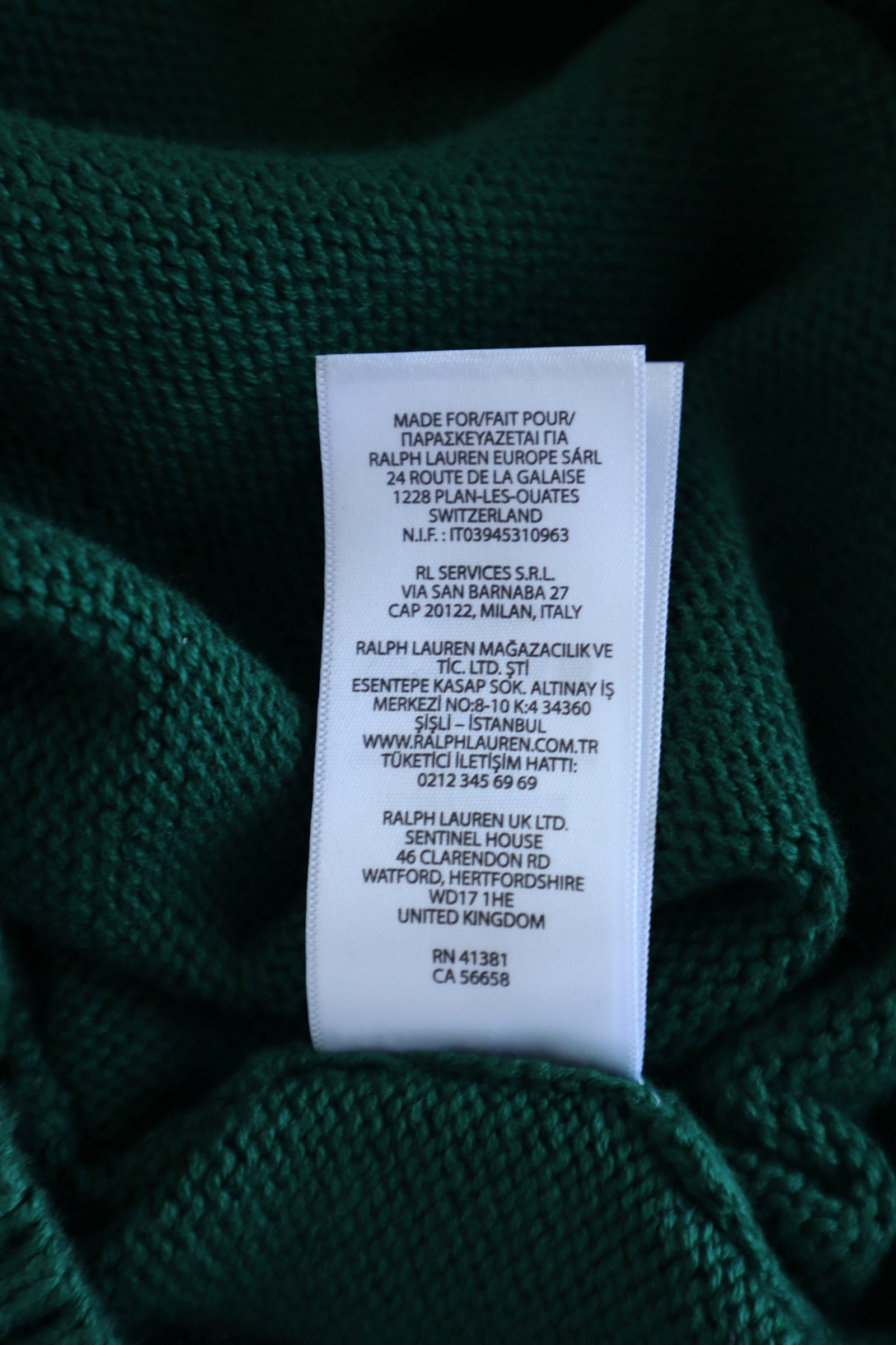 Ralph Lauren trui met ronde hals - XL