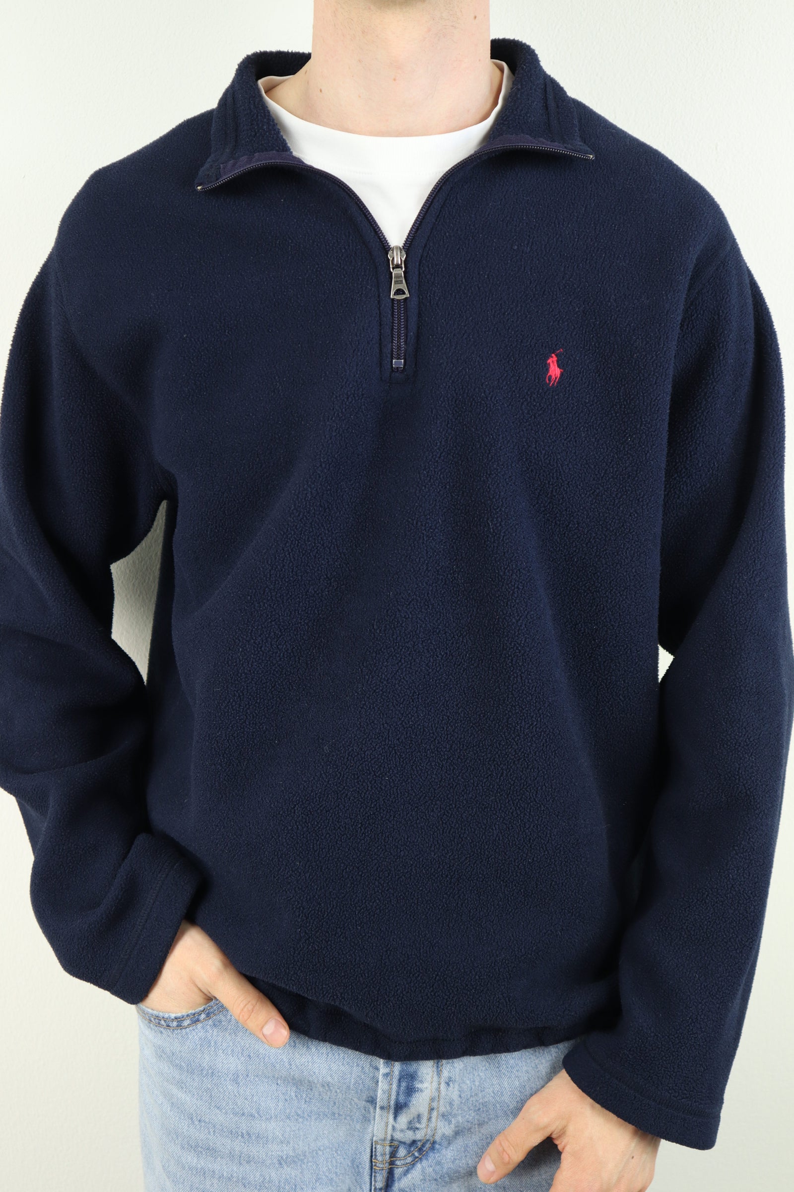 Ralph Lauren fleece quarter zip - L
