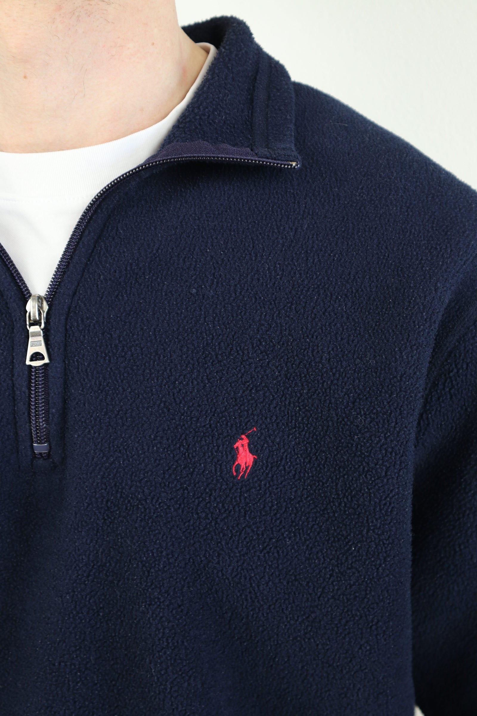 Ralph Lauren fleece quarter zip - L