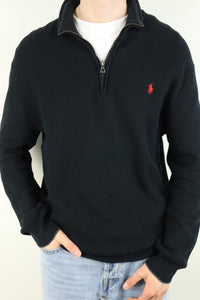 Ralph Lauren trui met kwart rits - XL